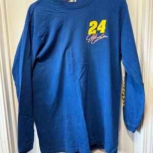 NASCAR Jeff Gordon blue long sleeve